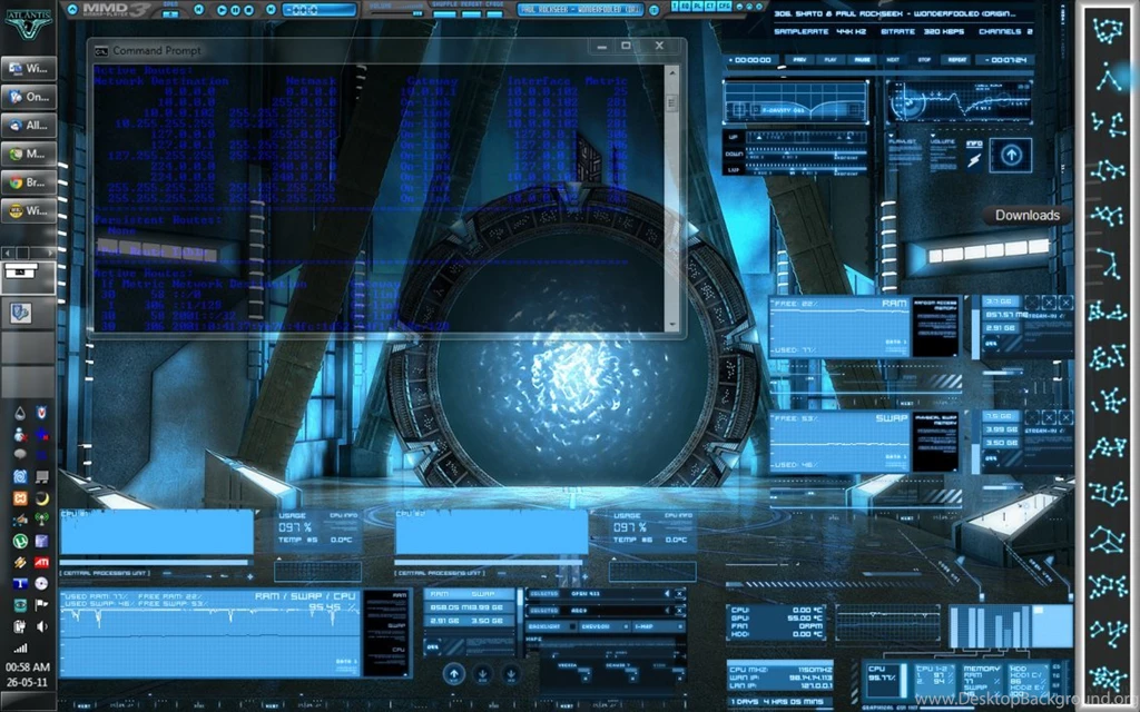 Stargate Atlantis Desktop By Deathonater On DeviantArt