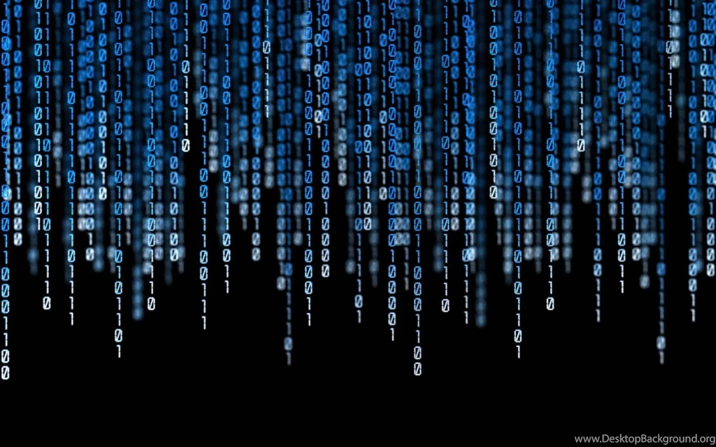 23995) Blue Matrix Widescreen Wallpapers WalOps.com