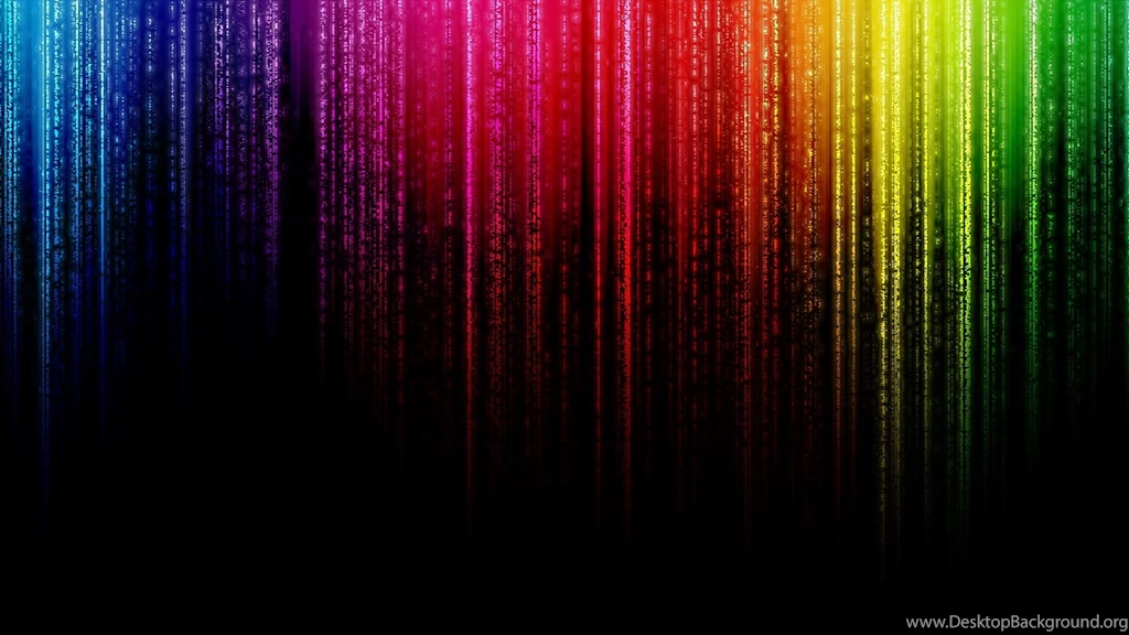 Wallpapers Rainbow Matrix 1920x1080