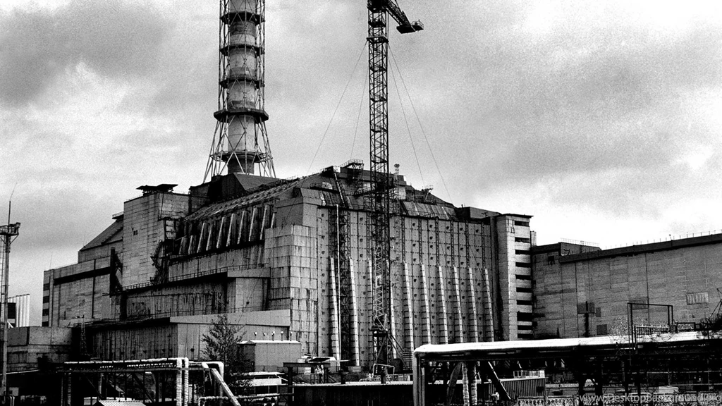 Chernobyl Nuclear Power Plant Monochrome Picture Disasters Hd ...