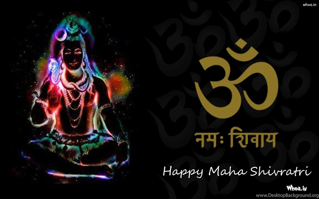 Om Namah Shivaya And Lord Shiva Wallpapers With Black Backgrounds