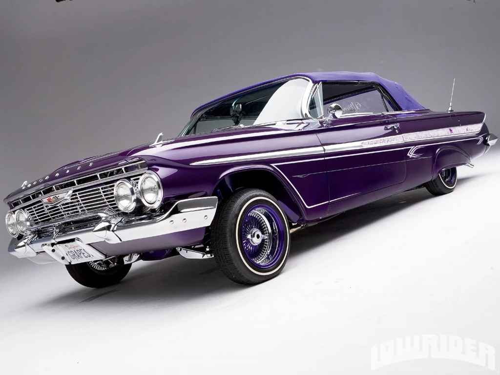 1961 Chevy Impala Purple, Chevrolet Impala 64 Wallpapers   JohnyWheels