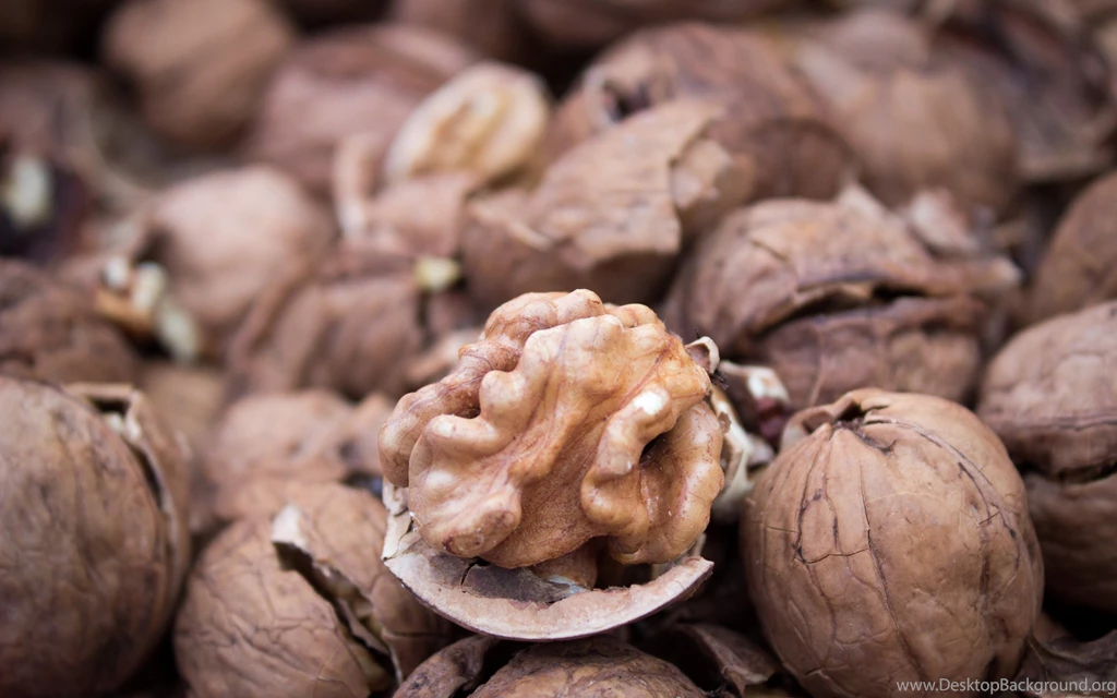 Wallpaper: Food, Nut, Walnut, Walnut Kernel, Macro, Crack Wallpapers