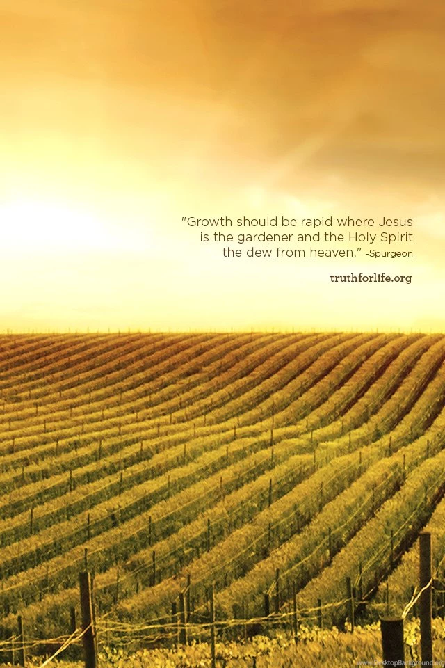 Jesus Is The Gardener: Wallpapers   Truth For Life