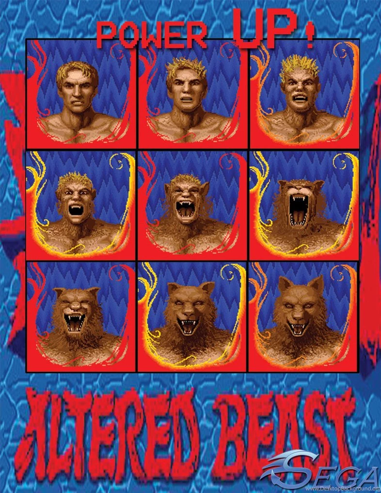 Altered Beast Magazine Ad By Scavenge On DeviantArt