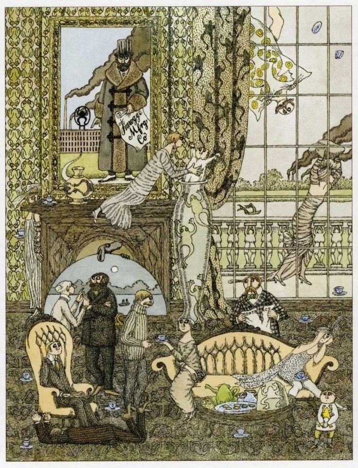 Edward Gorey Art On Pinterest