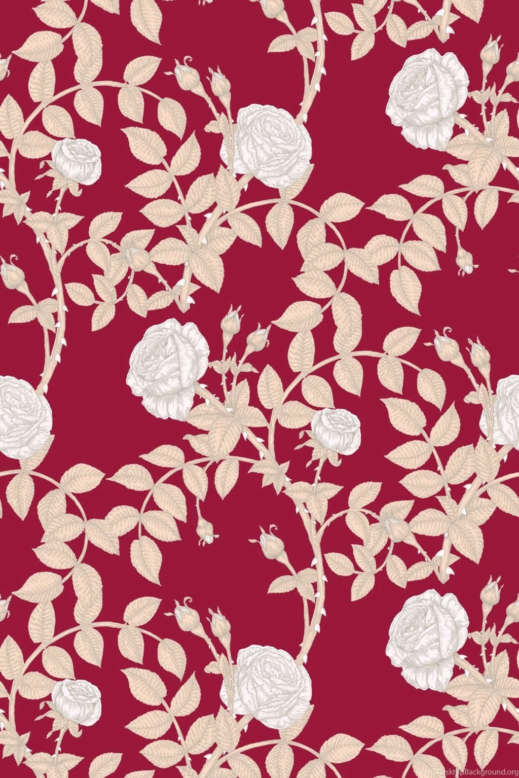 Timorous Beasties Wallcoverings McGegan Rose