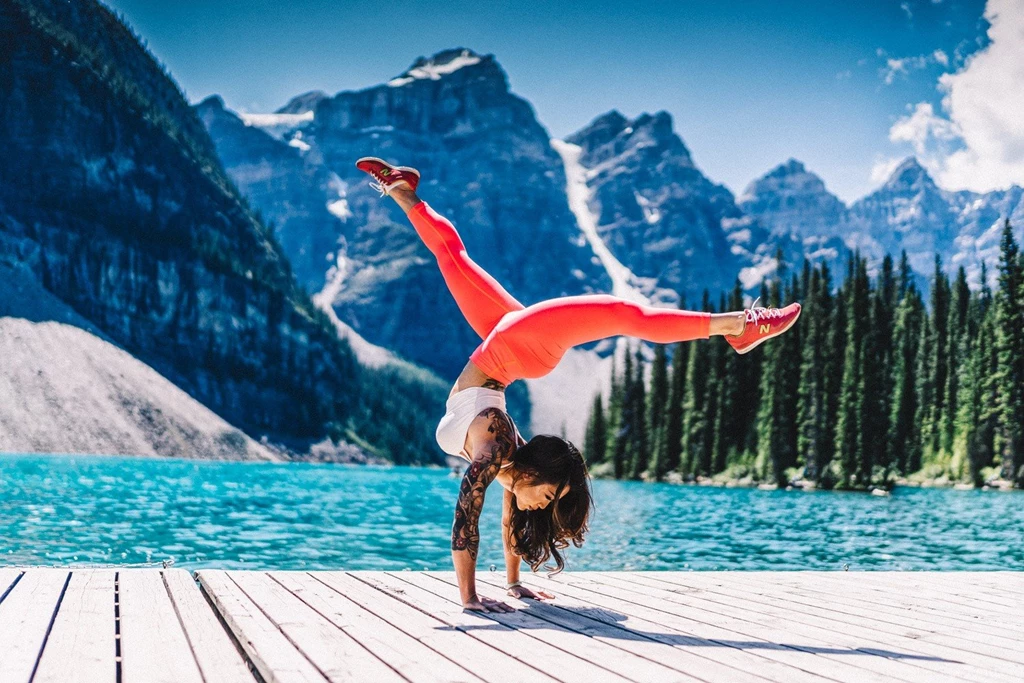Women, Yoga, Tattoo, Nature, Mountain, Lake Wallpaper,women ...