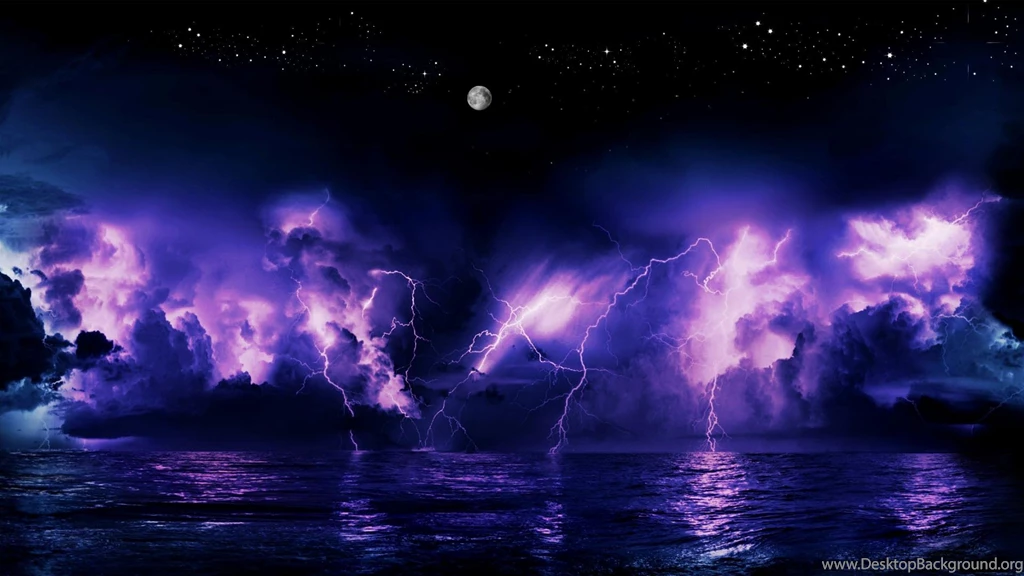 Nature S Fury Cloudbank Lightning Storm   (