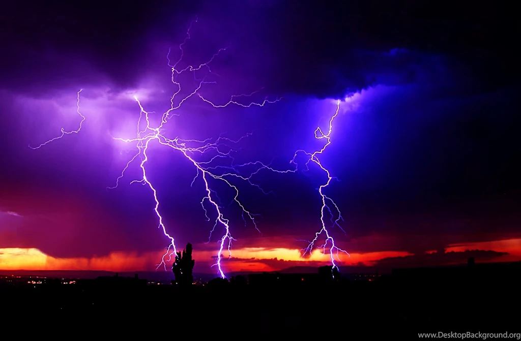 Thunderstorms And Lightning   Wallpaper.