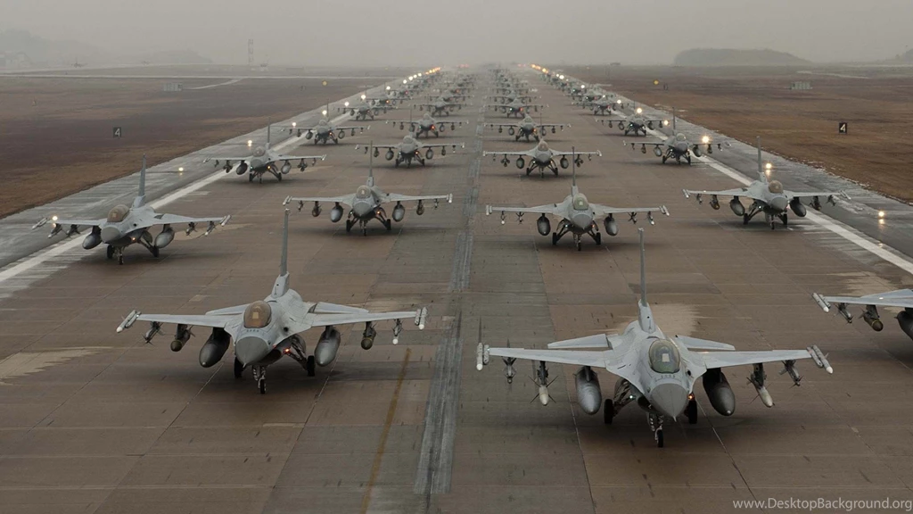 Military: Elephant Walk F 16 Military USAF Taxi Wallpapers For HD ...