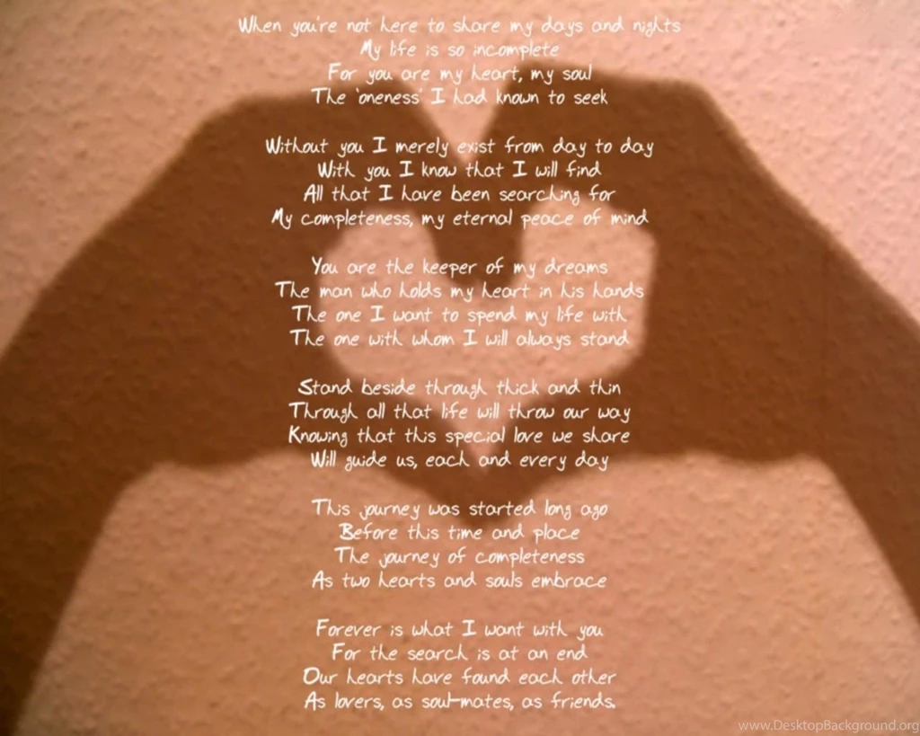 Love Poem Backgrounds → Others Gallery