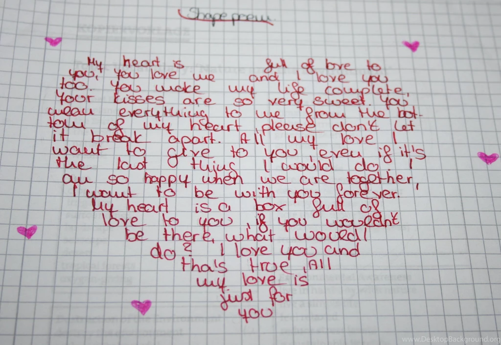 I Love You Poems Wallpapers