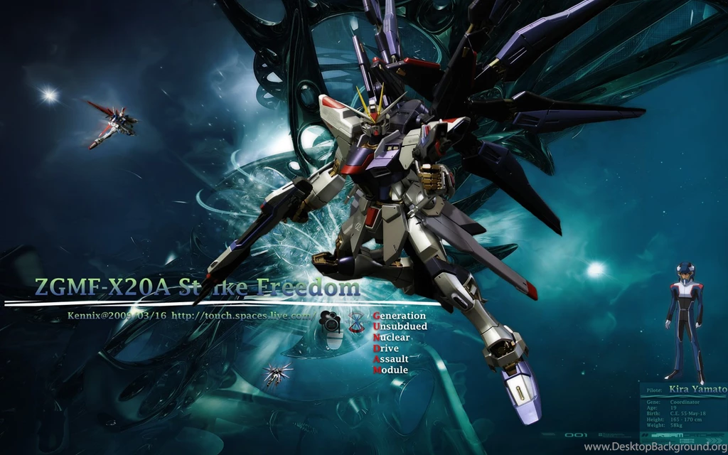 ZGMF X20A Strike Freedom Desktop Guangzhou Stuff