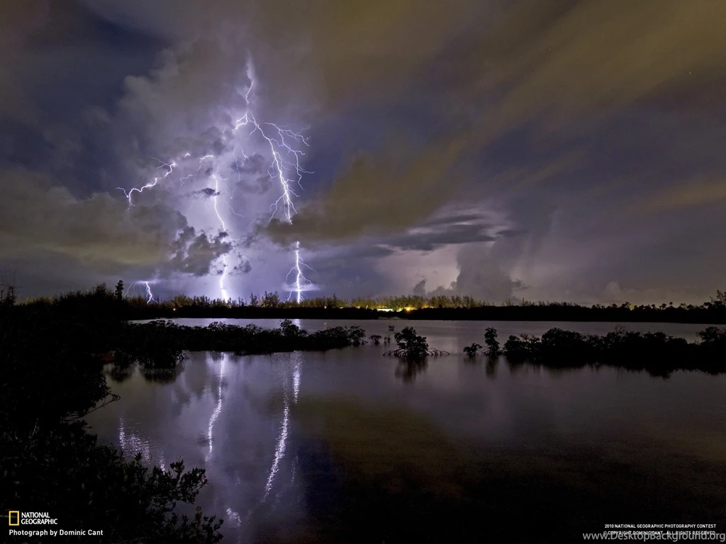Storm, National Geographic, Lightning, Bahamas :: Wallpapers