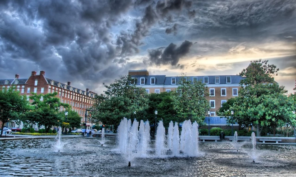 Big Fountain HDR HD Desktop Wallpapers : Widescreen : High ...