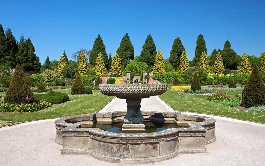 Fountain At Newstead Abbey