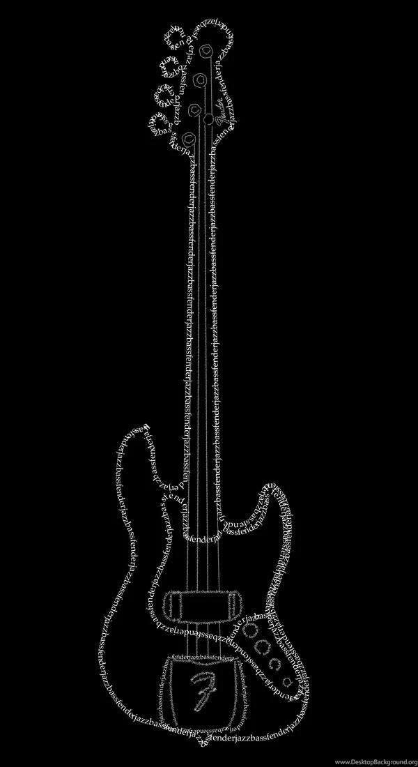 Fender Jazz Bass Typography By CzP1996 On DeviantArt