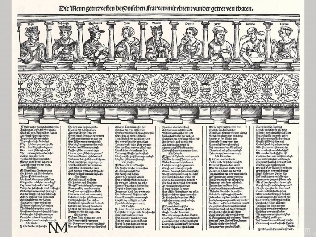 The Nine Women Pagan Getreuesten , Schoen Erhard Wallpapers