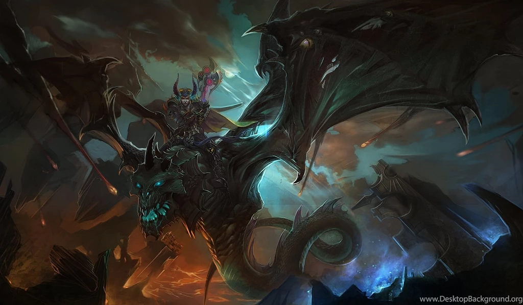 Dragons Warriors Undead Fantasy Dragon Warrior Wallpapers ...