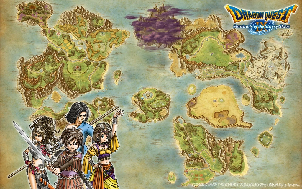 Dragon's Den > Dragon Quest IX DS > Wallpapers