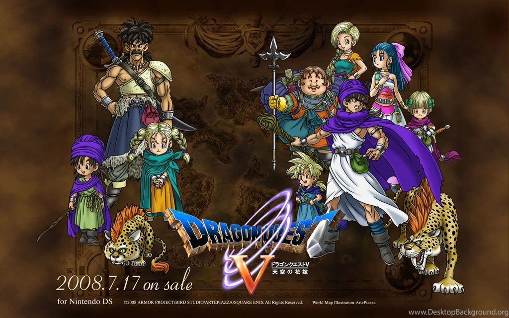 Dragon Quest V Wallpapers DS
