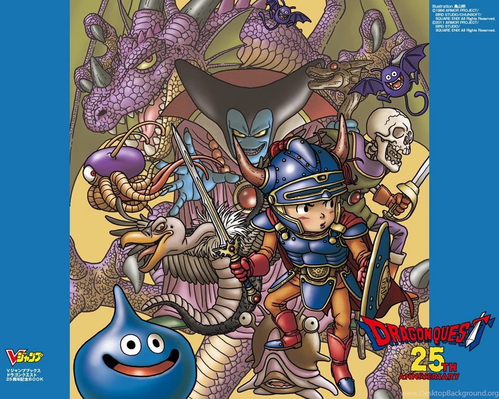Dragon's Den > Dragon Quest 25th Anniversary Collection > Wallpapers