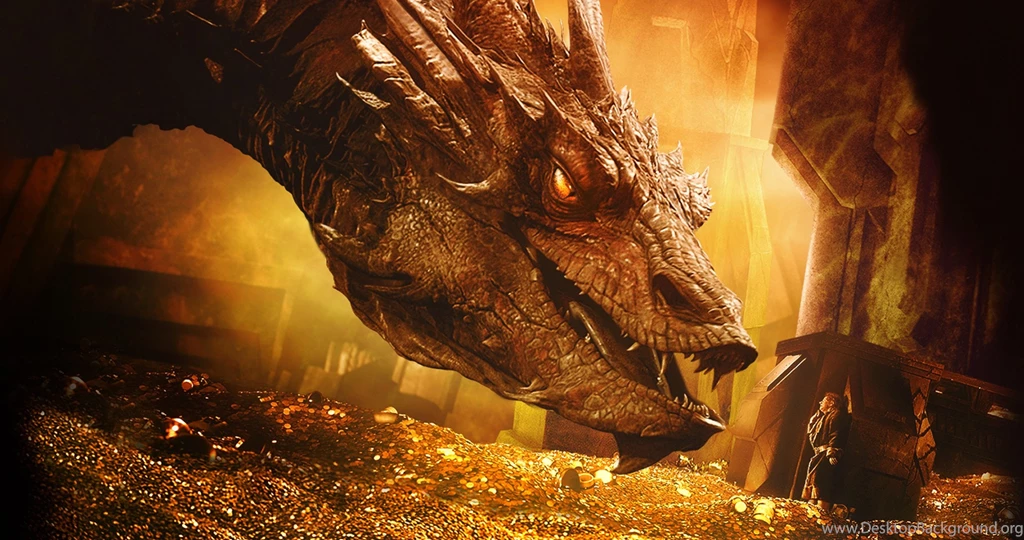 Dragin In The Hobbit The Desolation Of Smaug Wallpapers 4K ...
