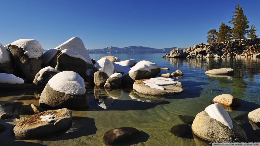 Download Lake Tahoe Rocks Wallpapers 1920x1080