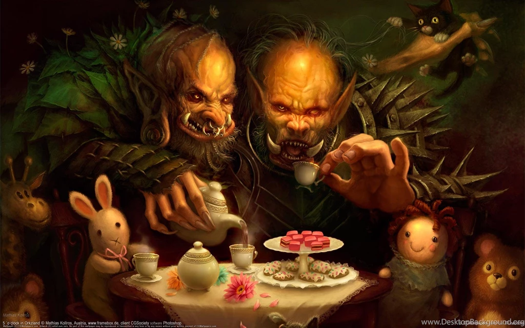 Its Barbie Tea Time HD Wallpapers