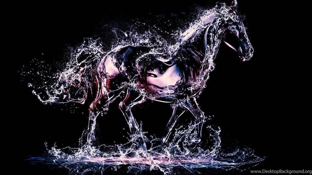 Dynamic 3D Horse Wallpaper, HD Wallpapers Downloads