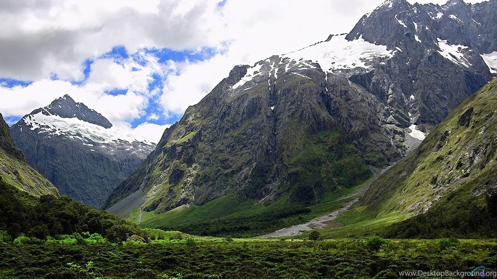 Download Wallpapers Milford Sound Fjord Area, New Zealand (1920 X ...