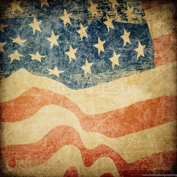 Grunge American Flag Background. Stock Photo © Pavel Bolotov ...