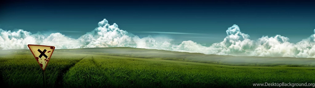 Artistic_wheat_field 3840x1080