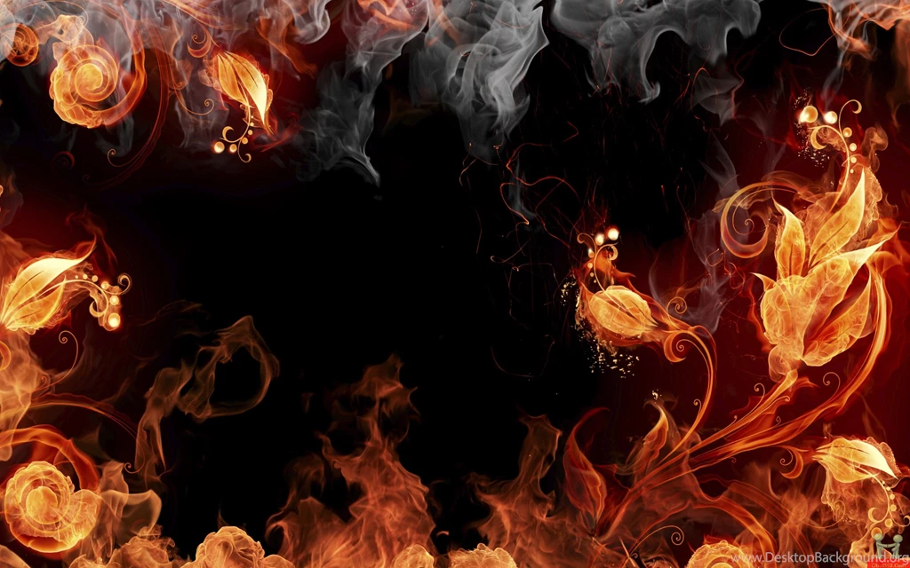 3d Backgrounds Fire