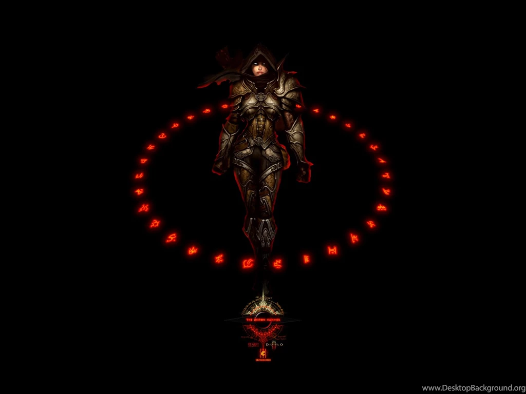 Diablo 3: Охотник на демонов – Обои для рабочего стола (Demon ...