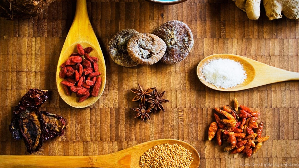 Food Spice Spoons Wallpapers