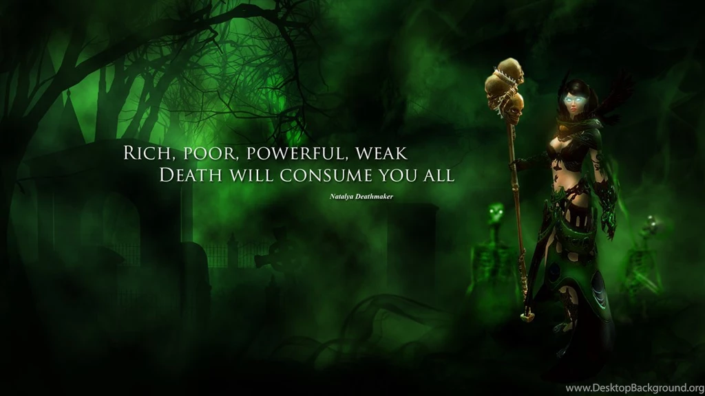Guild Wars 2 Necromancer Wallpapers By Iluminar On DeviantArt