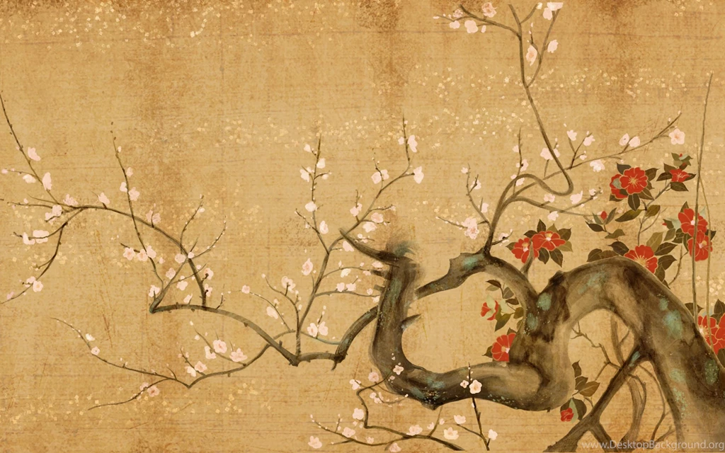 HD Oriental Flower Art Wallpapers For Computer Full Size ...