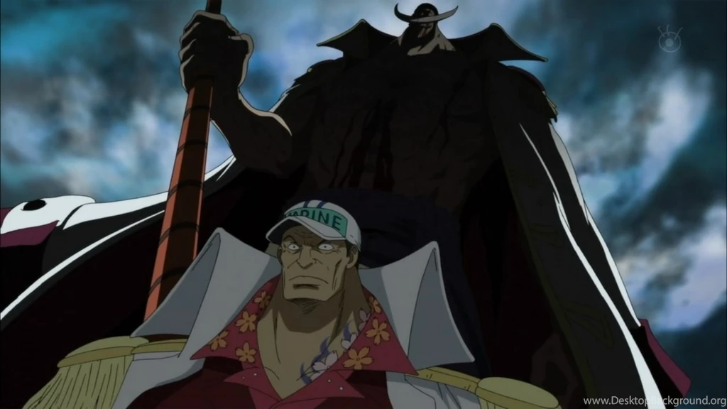 SuperHD.pics: Akainu One Piece (anime) Shirohige Whitebeard ...