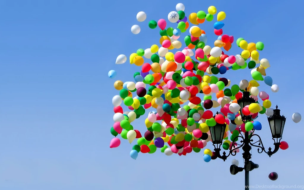 Balloons Photography Wallpaper.