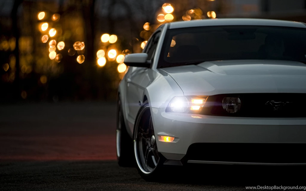 2560x1600 Ford, Mustang, Ford, Front, Muscle Car, Gt, White, White ...