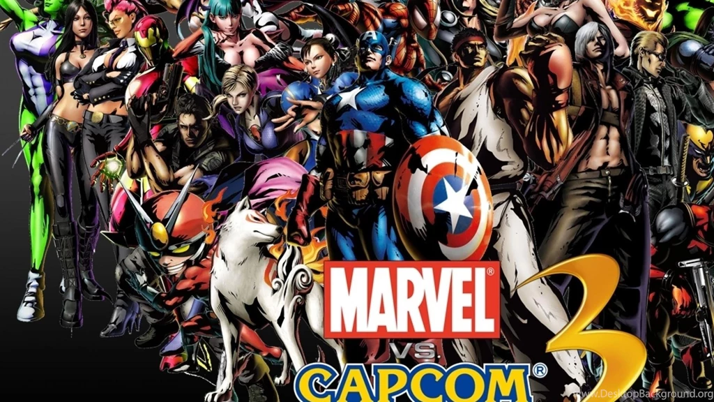 Video Games Street Fighter Animation Marvel Vs Capcom Wallpapers ...