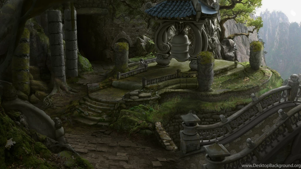 World Of Warcraft Mists Of Pandaria Concept Art Landscape ...