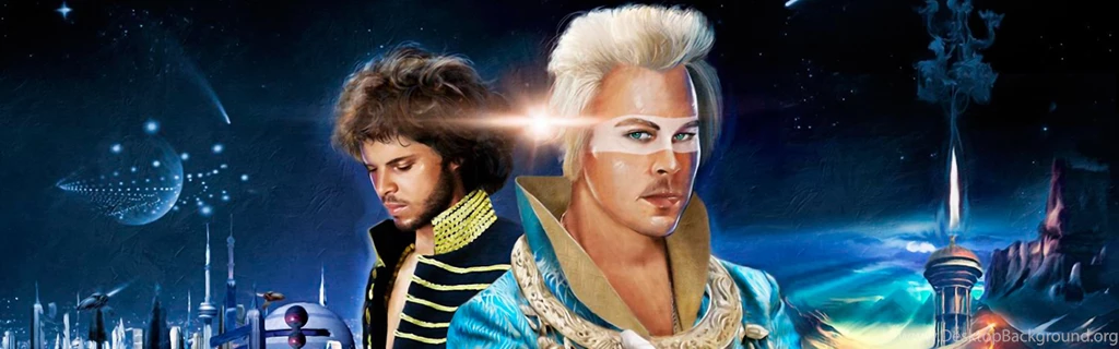 Download Wallpapers 3840x1200 Empire Of The Sun, Graphics, Space ...