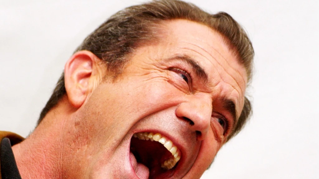 Download Wallpapers 3840x2160 Mel Gibson, Laugh, Mouth, Teeth 4K ...