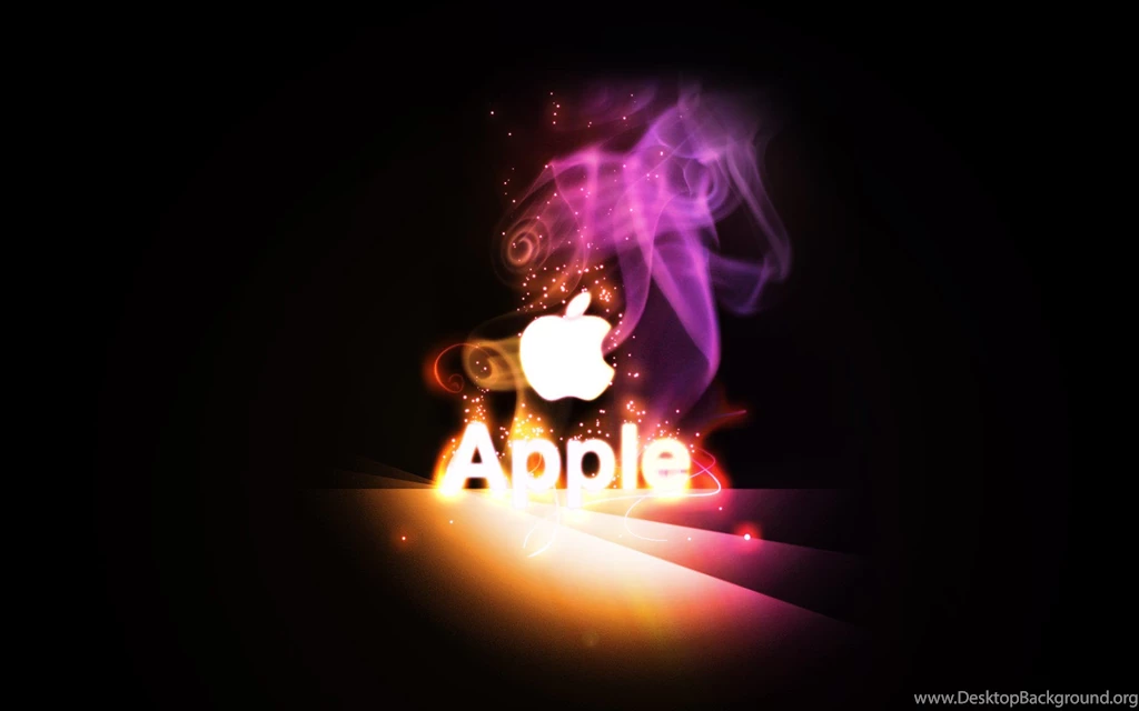Apple Pink Smoke Logo 1920x1200 Full HD 16/10 Wallpapers ...