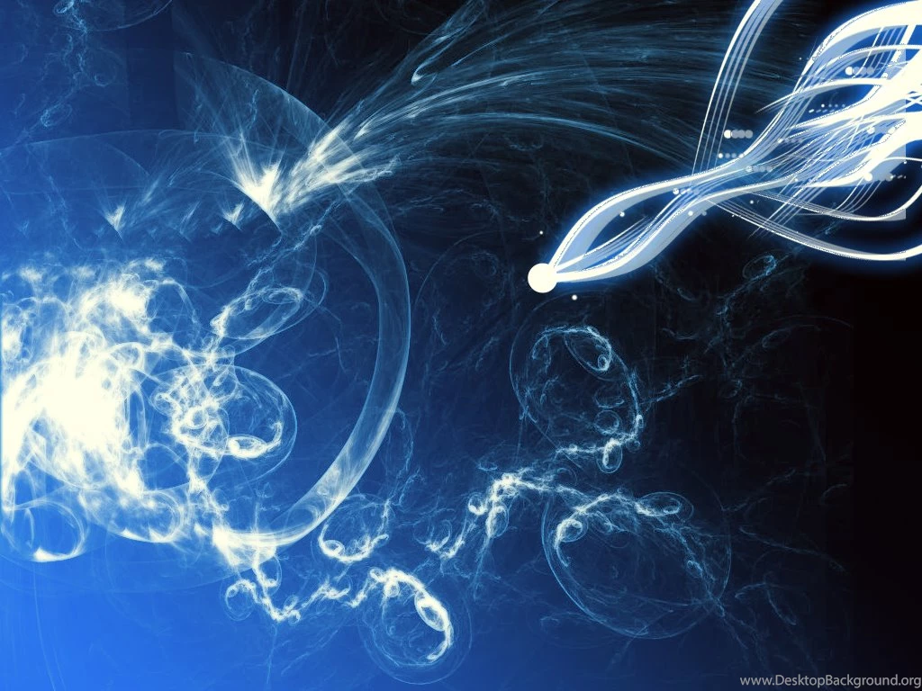 Blue Fractal Art Wallpapers