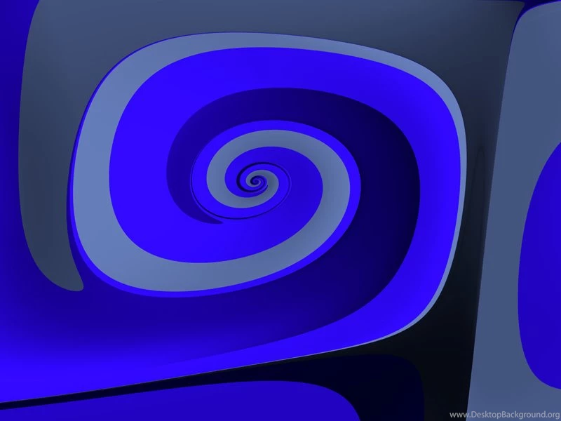 Fractal Art By Vicky, Blue Curve Wallpapers
