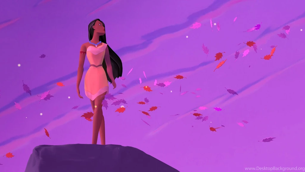 Pocahontas Disney Purple Indian HD Wallpaper,cartoon/comic HD ...